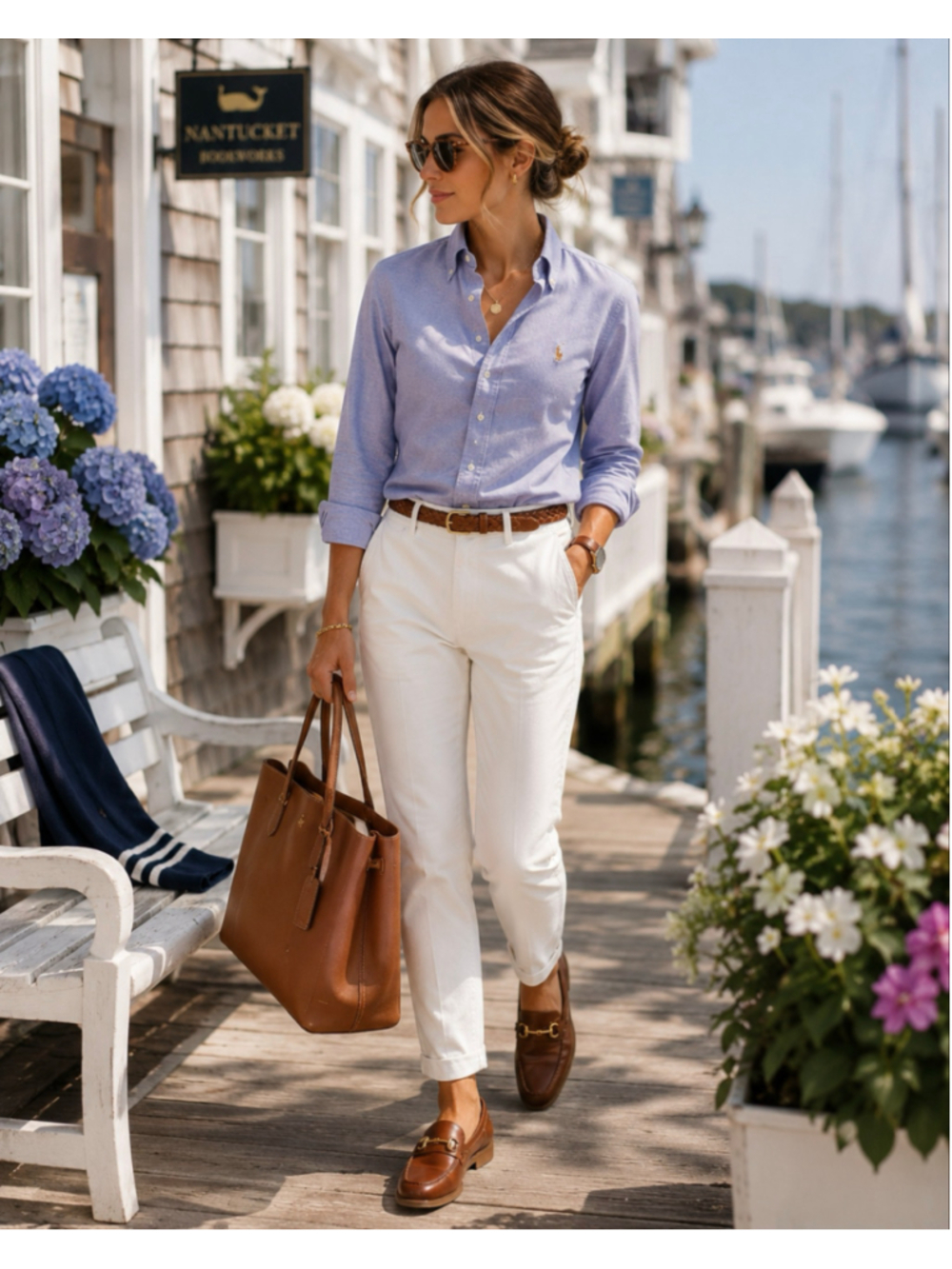 Ralph Lauren Women’s Slim Fit Oxford Shirt Size 6 Lavender Purple Pony Button - Picture 13 of 13